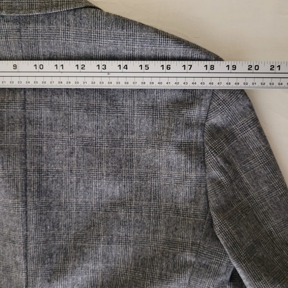 Emile Lafaurie 40R Gray Glen‎ Plaid Wool Blend Blazer Sport Coat Classic Office